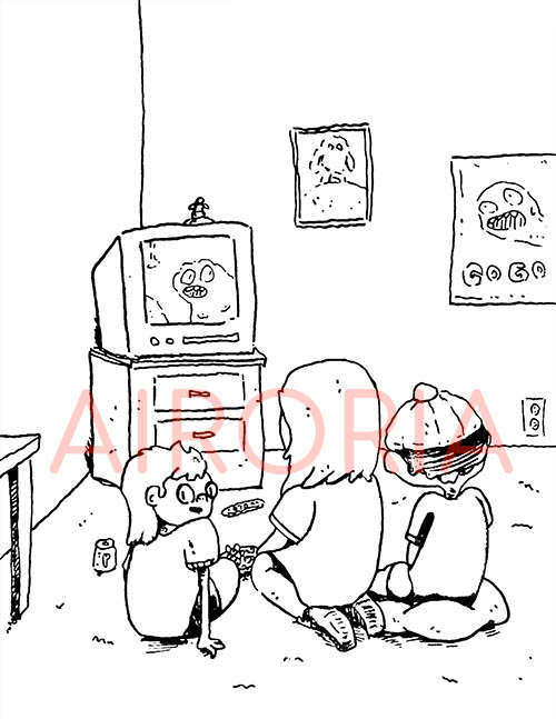 4 cozy gamer room coloring pages 4 Cozy gamer coloring pages
